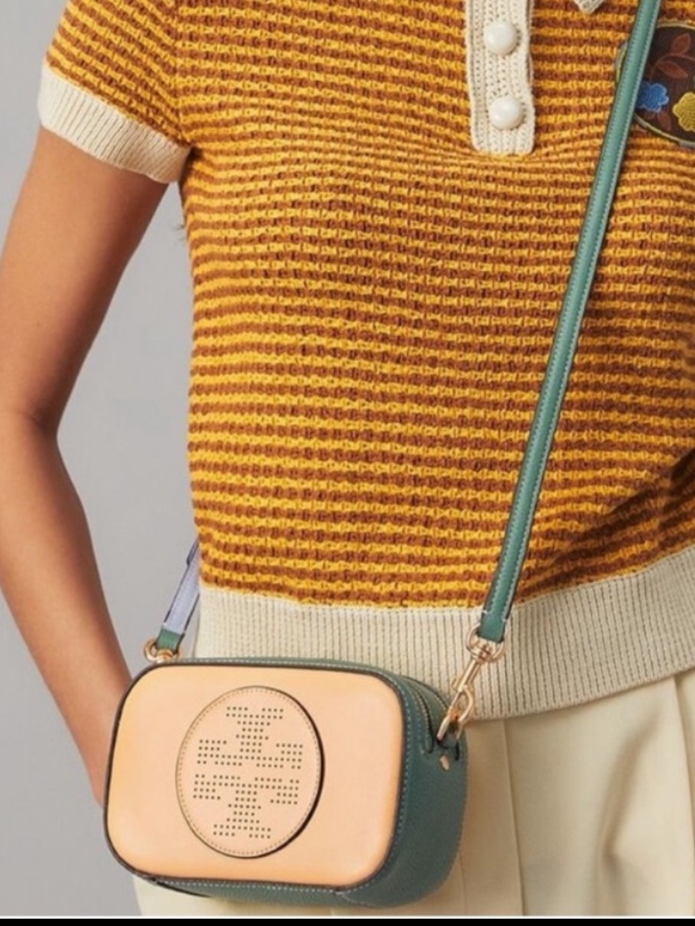 Tory Burch Perry Bombe Mini Camera Bag